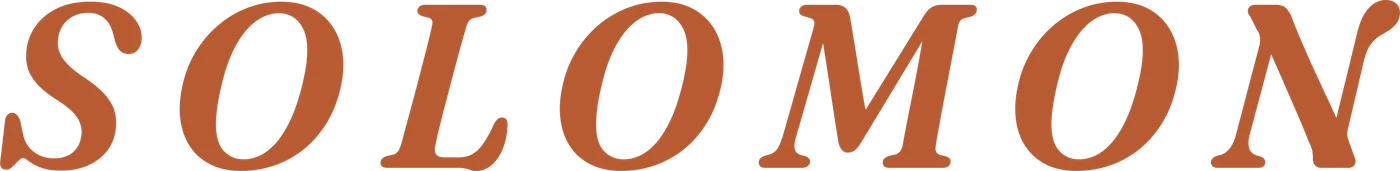 The SOLOMON wordmark
