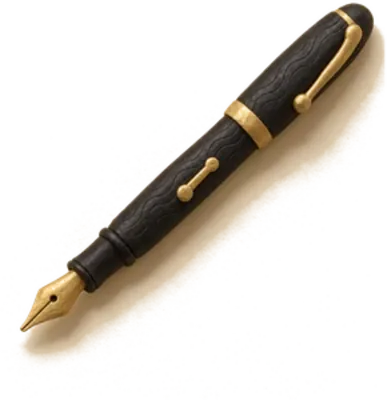 A clay fountain pen