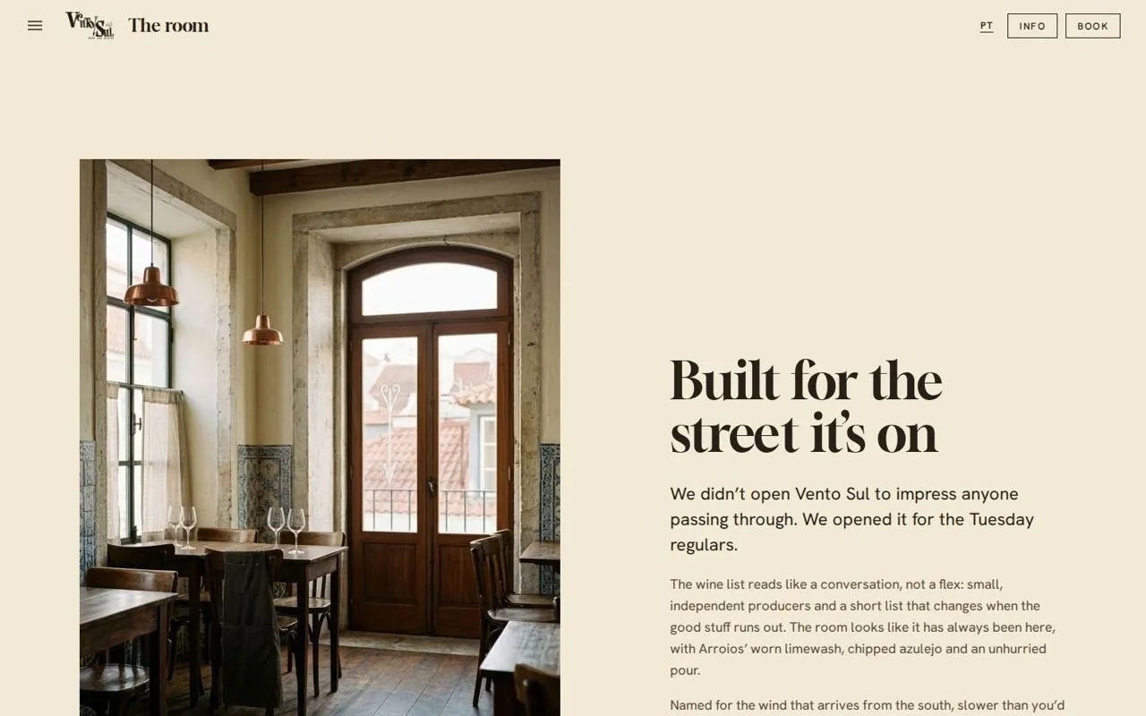 The room: limewash, the dining room photo and 'Built for the street it's on'
